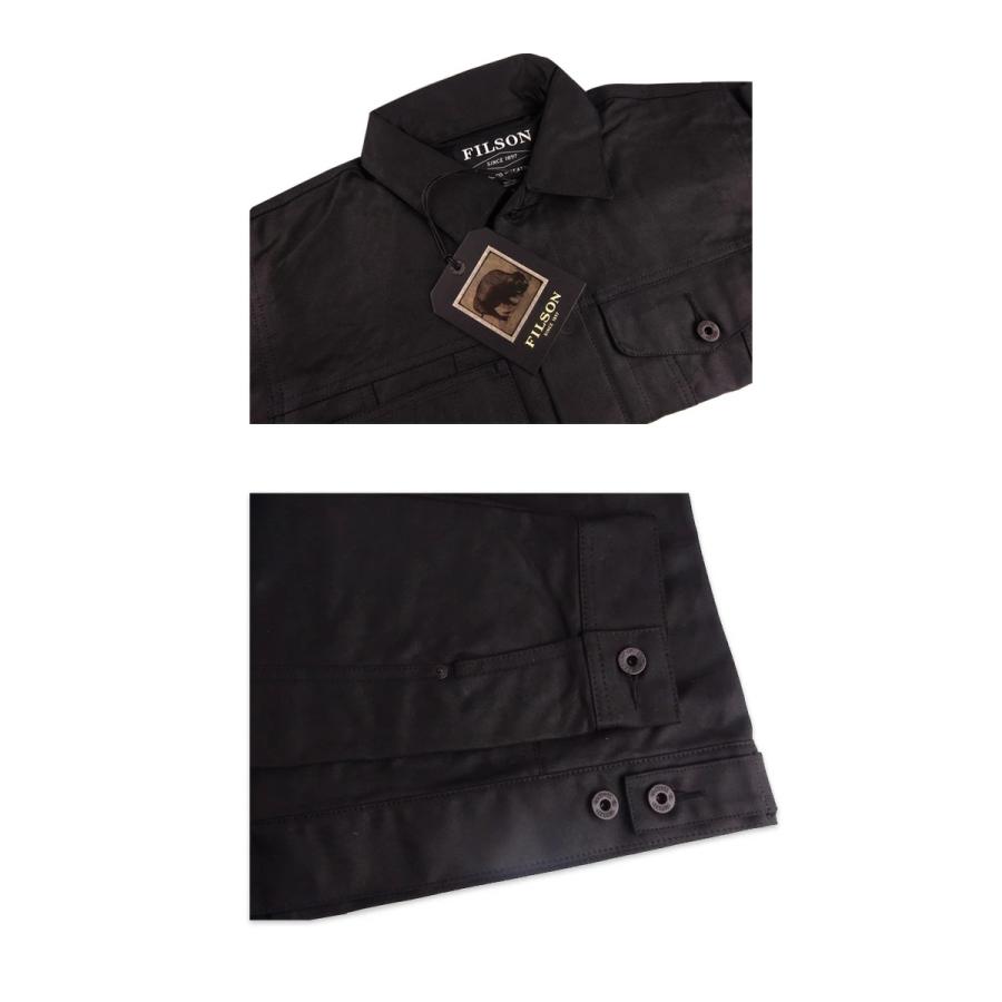 FILSON フィルソン SHORT LINED CRUISER JACKET BLACK ショート ラインド クルーザージャケット ブラック 22926の画像