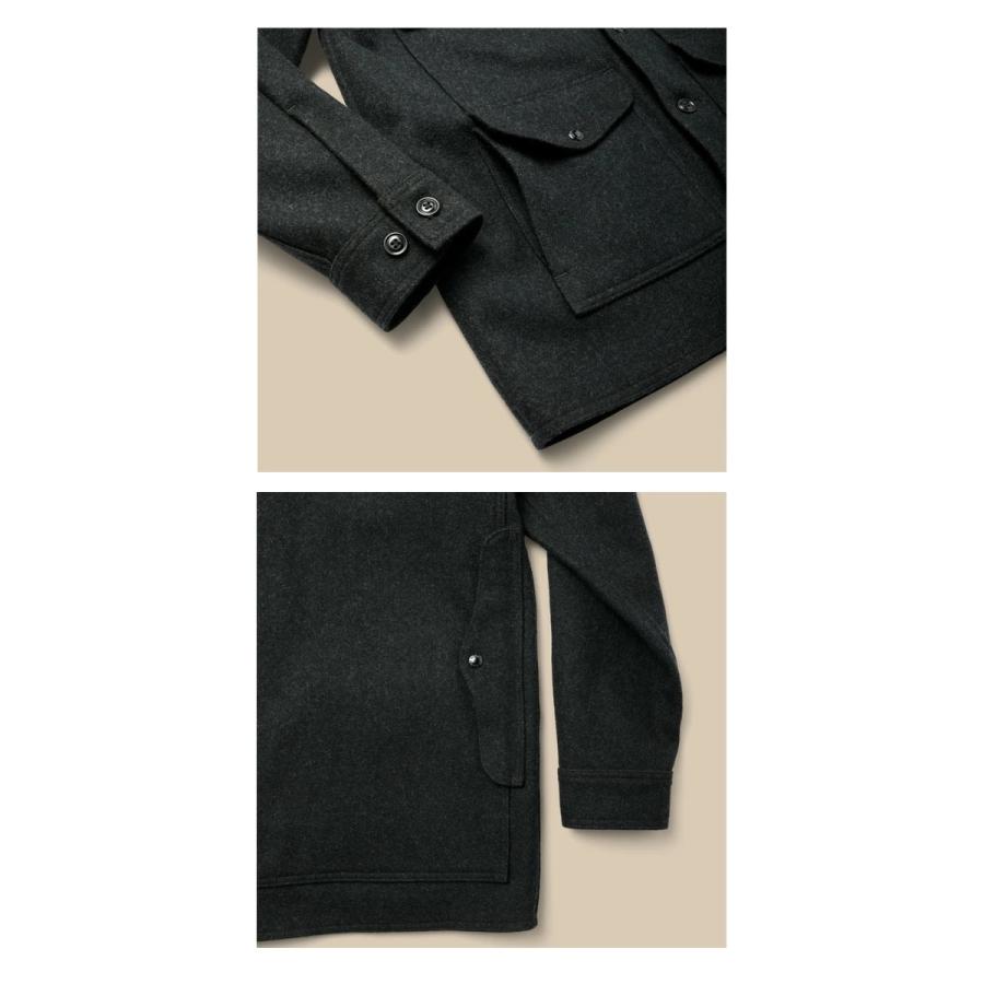 FILSON フィルソン MACKINAW WOOL CRUISER JACKET CHARCOAL マッキノーウール クルーザー ジャケット チャコール 22927の画像