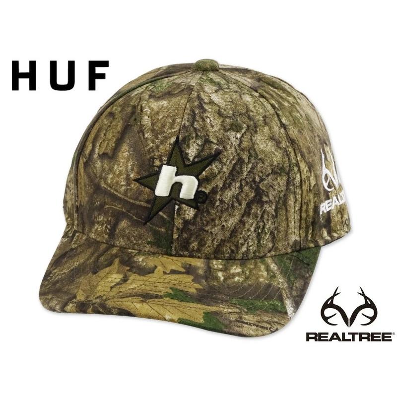 HUF（ハフ） HUF×REALTREE ハフ×リアルツリー 6PANEL CAP REALTREE