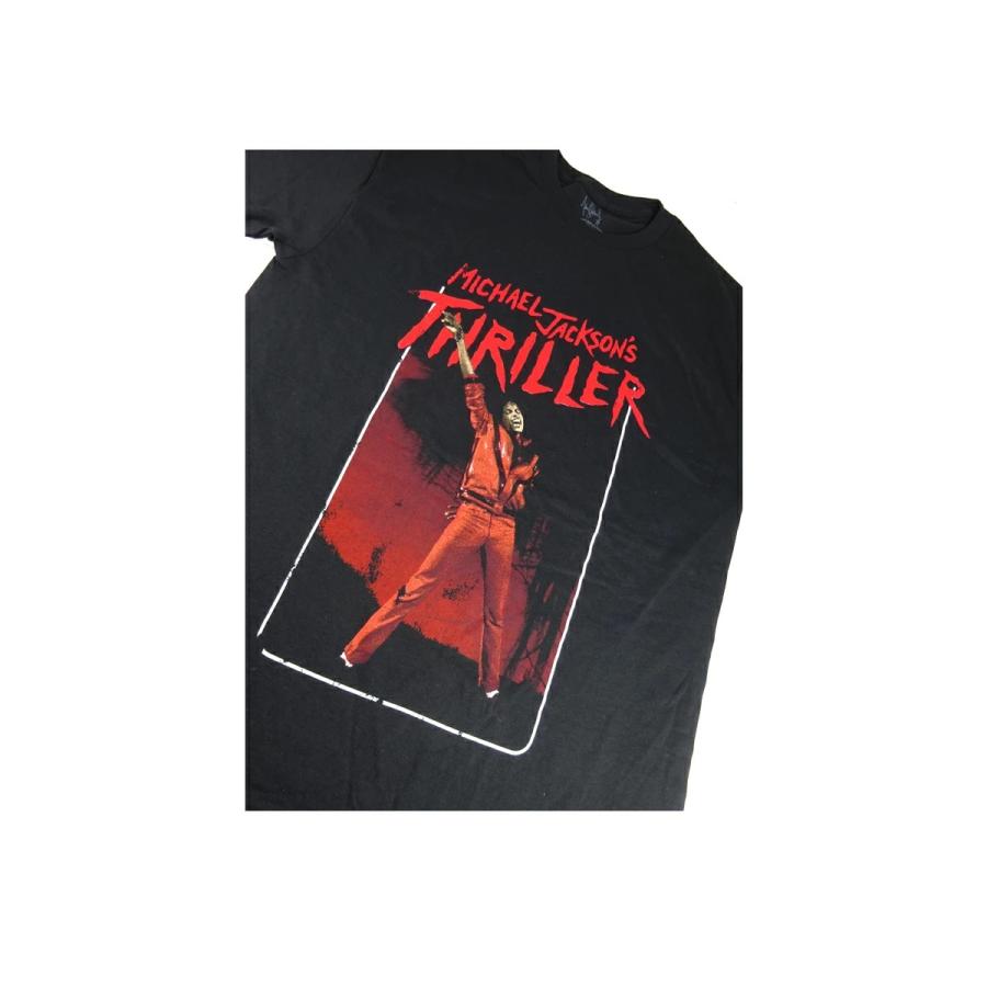 MICHAEL JACKSON マイケル ジャクソン THRILLER T-SHIRTS BLACK