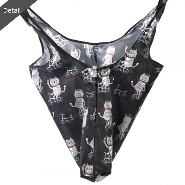 エコバッグ Lサイズ ネコ かわいい 大きめ スーパー コンパクト 折りたたみ 持ち運び便利 おしゃれ エコ バッグ レジ袋 ゆうパケット4点まで可 Ecol Stream 通販 Yahoo ショッピング