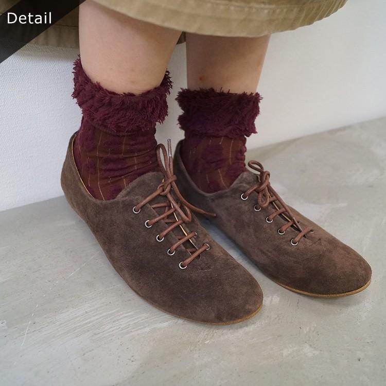 送料無料 靴 レディース 編み上げ ピッグ スエード シューズ フラット 日本製 本革 おしゃれ かわいい Knus085 Stream 通販 Yahoo ショッピング