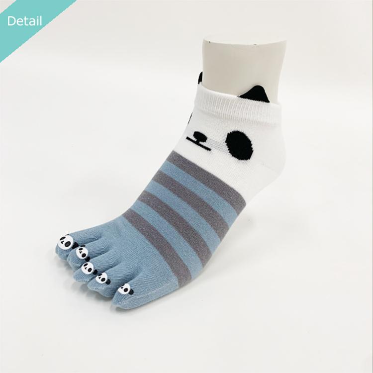 ゆうパケット送料無料 パンダ 5本指 スニーカーソックス 靴下 レディース くるぶし丈 3足組 5本指ソックス 可愛い 23 25cm T05 3p Stream 通販 Yahoo ショッピング