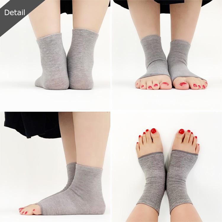 靴下 レディース トゥレス クルー ソックス オープントゥ 夏 涼しい サンダル用 冷え対策 おしゃれ つま先なし 無地 ゆうパケット6点まで可 Tx1100 Stream 通販 Yahoo ショッピング