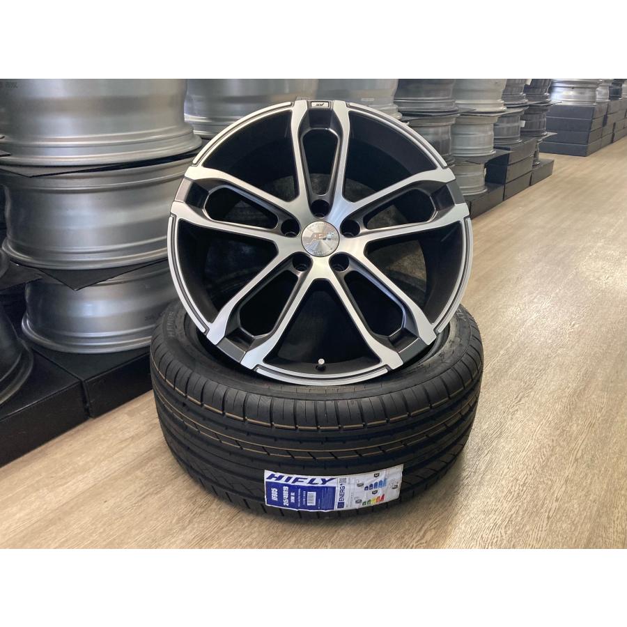 タイヤホイール4本セット ABT TYPECR 19×8.5J 5H112 +35 245/35R19 
