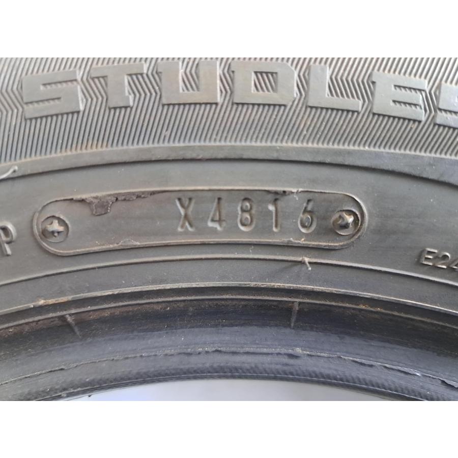 中古スタッドレス175/65R14ダンロップ　デミオ、パッソ、bB、ノート等 中古スタッドレス新品ホイールセット ダンロップ WM01 175/65R14
