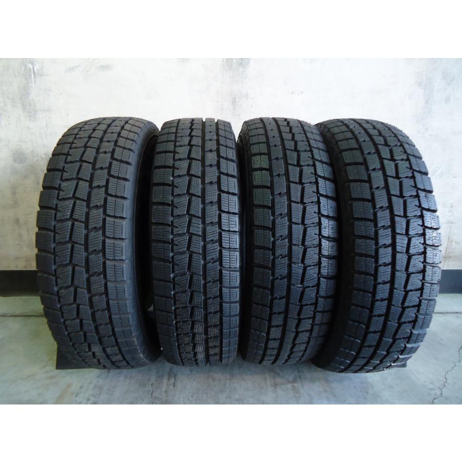 ダンロップ WM01 スタッドレスタイヤ185/70R14 4本 旧フリードなどに 
