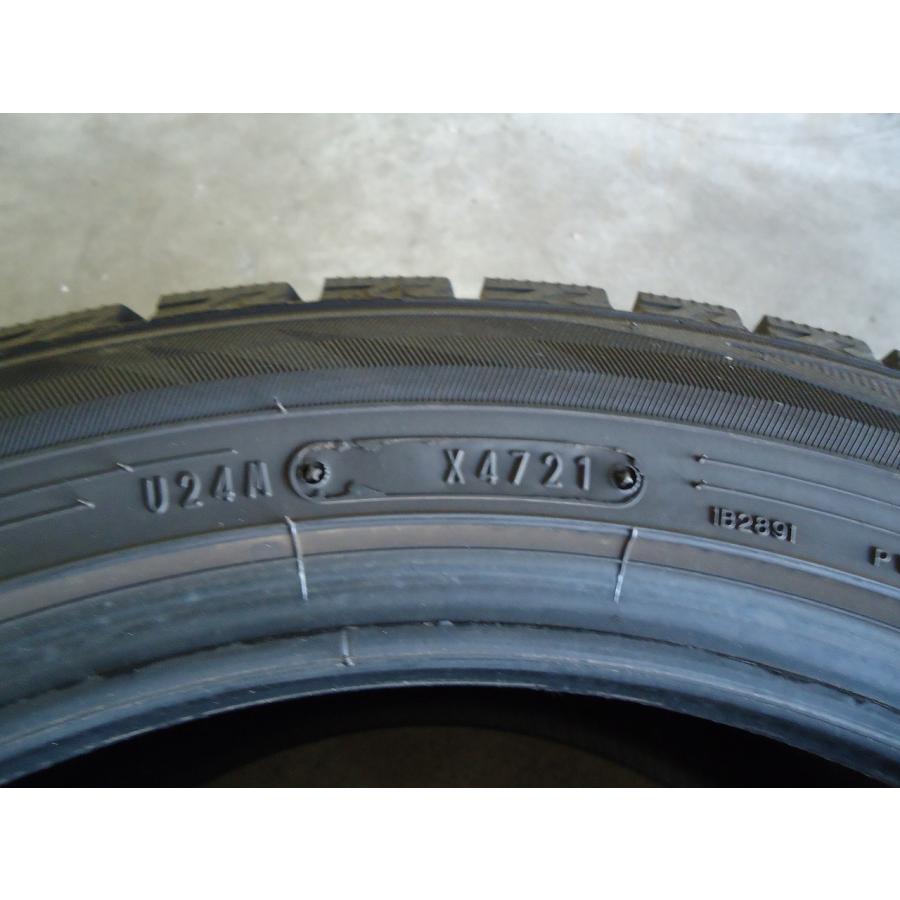 【送料無料】レヴォーグ取り外し　ダンロップWM02 215/50R17中古4本 ダンロップ WM02 スタッドレスタイヤ 215/50R17 4本 レヴォーグ
