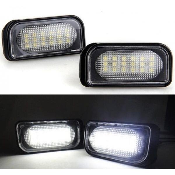 BENZ メルセデス ベンツ W203 セダン 36連 SMD LED ライセンスライト ランプ ナンバー灯 汎用 キャンセラー付き Cクラス | 
