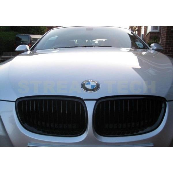 BMW E60 E61 5シリーズ用 艶有ブラック キドニーグリル センターグリル フロントグリル ラジエターグリル バンパーグリル 520 530 540 550 M5 人気商品 |  | 01