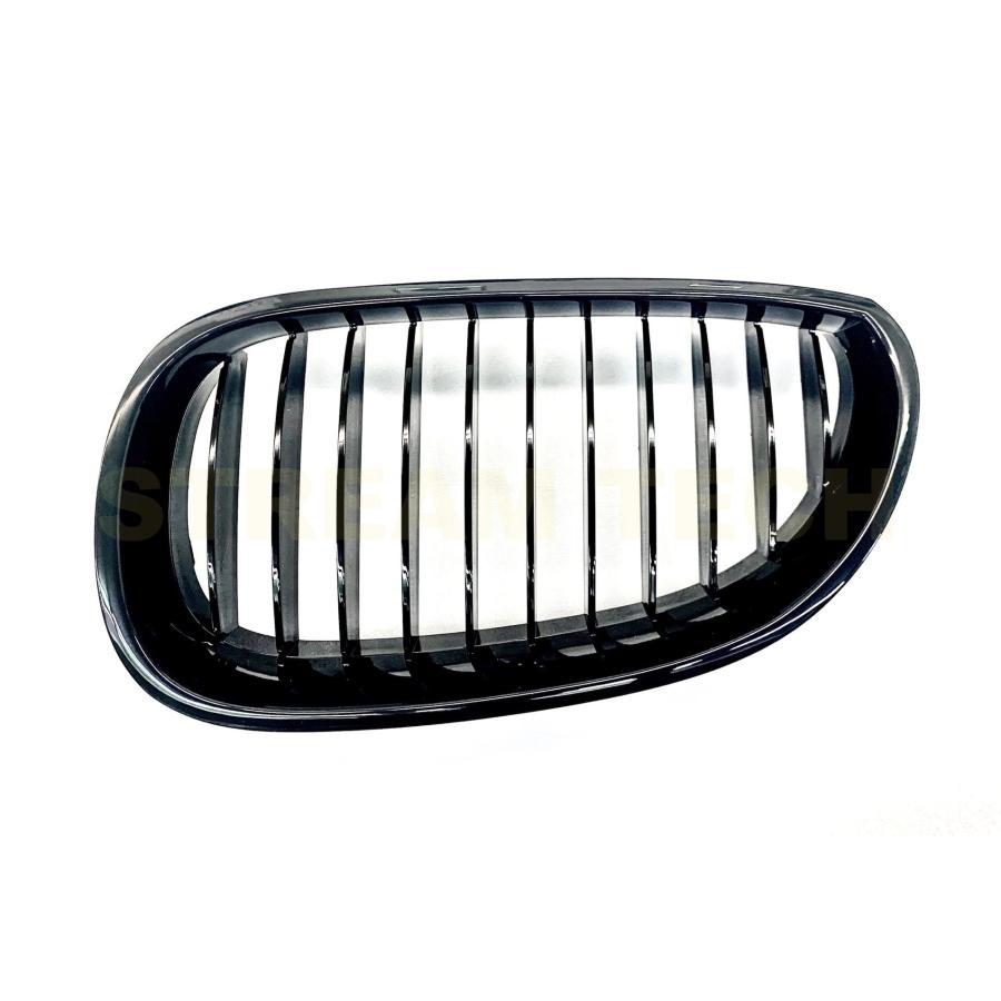 BMW E60 E61 5シリーズ用 艶有ブラック キドニーグリル センターグリル フロントグリル ラジエターグリル バンパーグリル 520 530 540 550 M5 人気商品 |  | 08