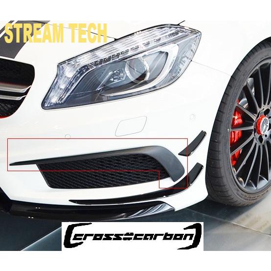 BENZ メルセデス ベンツ W176 A45 AMG 前期用 フロントフリッパー フロントカナード バンパーフリッパー エアロガーニッシュ PPウレタン 未塗装 Aクラス 大人気 | 