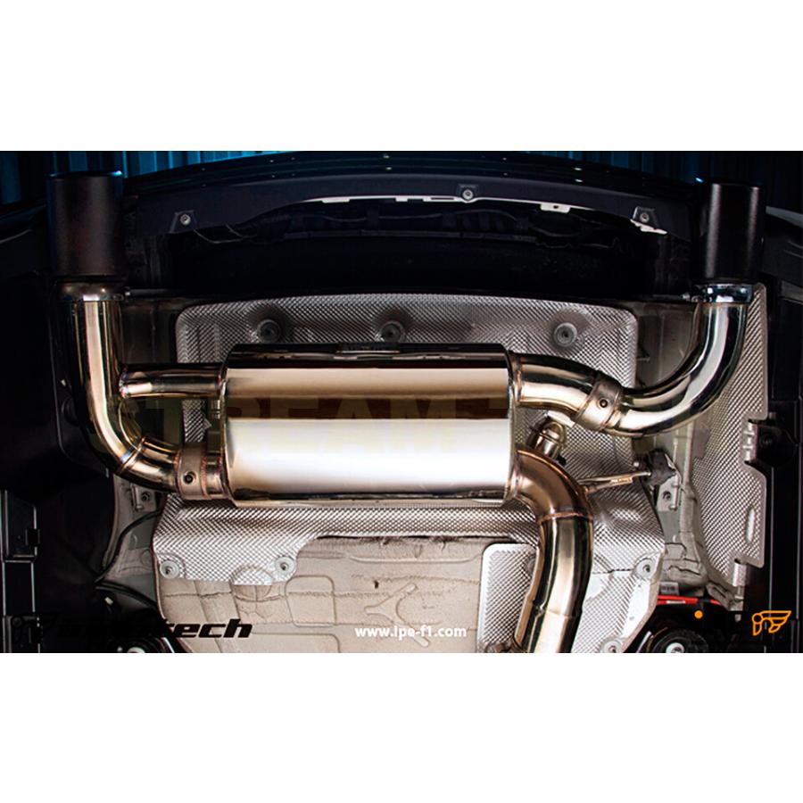 iPE イノテック BMW F30 3シリーズ 335i用 可変バルブ マフラー フルシステム ステンレス製 テールエンド セダン N55B30 |  | 03