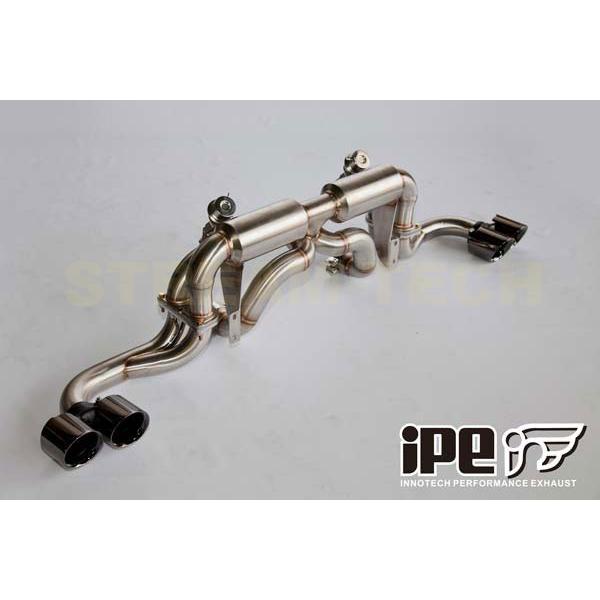 iPE イノテック Ferrari 360 モデナ スパイダー用 可変バルブ マフラー フルシステム ステンレス製 テールエンド フェラーリ Modena Spider |  | 03