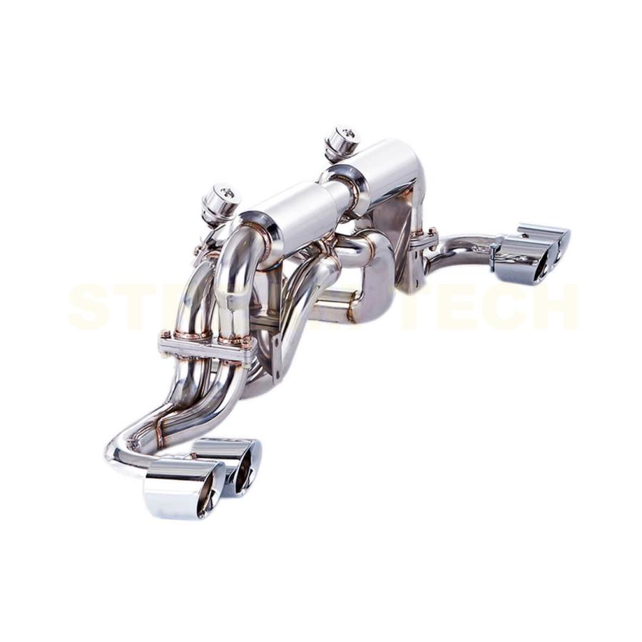 iPE イノテック Ferrari 360 モデナ スパイダー用 可変バルブ マフラー ステンレス製 テールエンド フェラーリ Modena Spider |  | 06