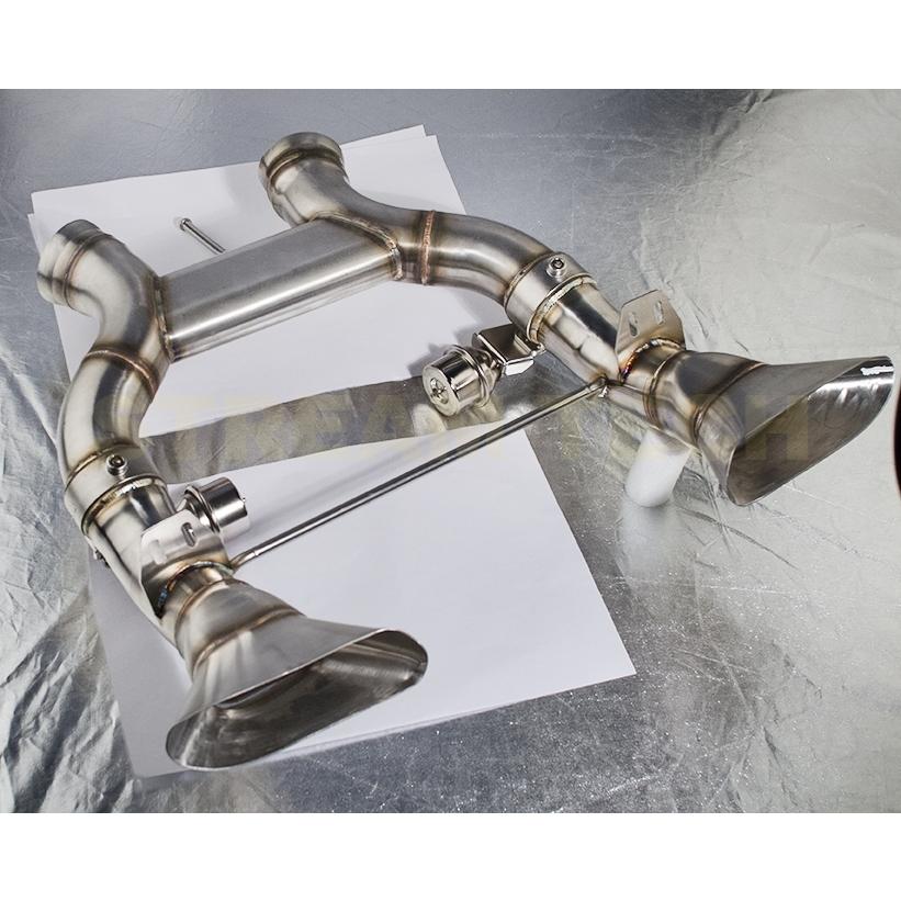 iPE イノテック McLaren MP4-12C用 可変バルブ マフラー フルシステム ステンレス製 キャタライザー テールエンド マクラーレン |  | 04