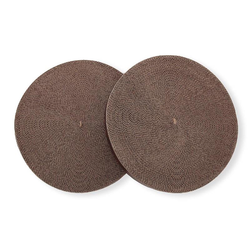 交換専用商品 猫壱 バリバリボウル 交換用つめとぎ 2個パック ダークブラウン 交換パーツ 猫用爪とぎ 爪とぎ つめとぎ 猫 ねこ ネコ |  | 01