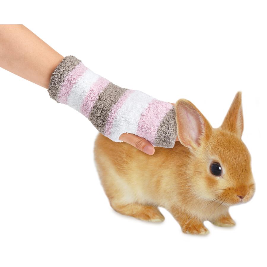 マルカン　ミニマルサロン　なでふわブラシ　ブラシ　ブラッシング　ふわふわ　小動物　ミトン　うさぎ　ウサギ |  | 03