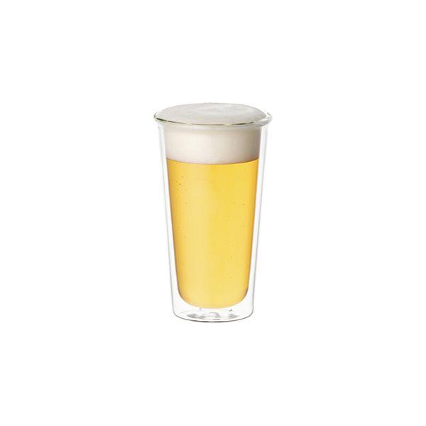 KINTO キントー CAST キャスト double wall beer glass ダブルウォール ビアグラス 340ml 21432 耐熱 ガラス グラス タンブラー ガラスコップ｜streamtech｜03