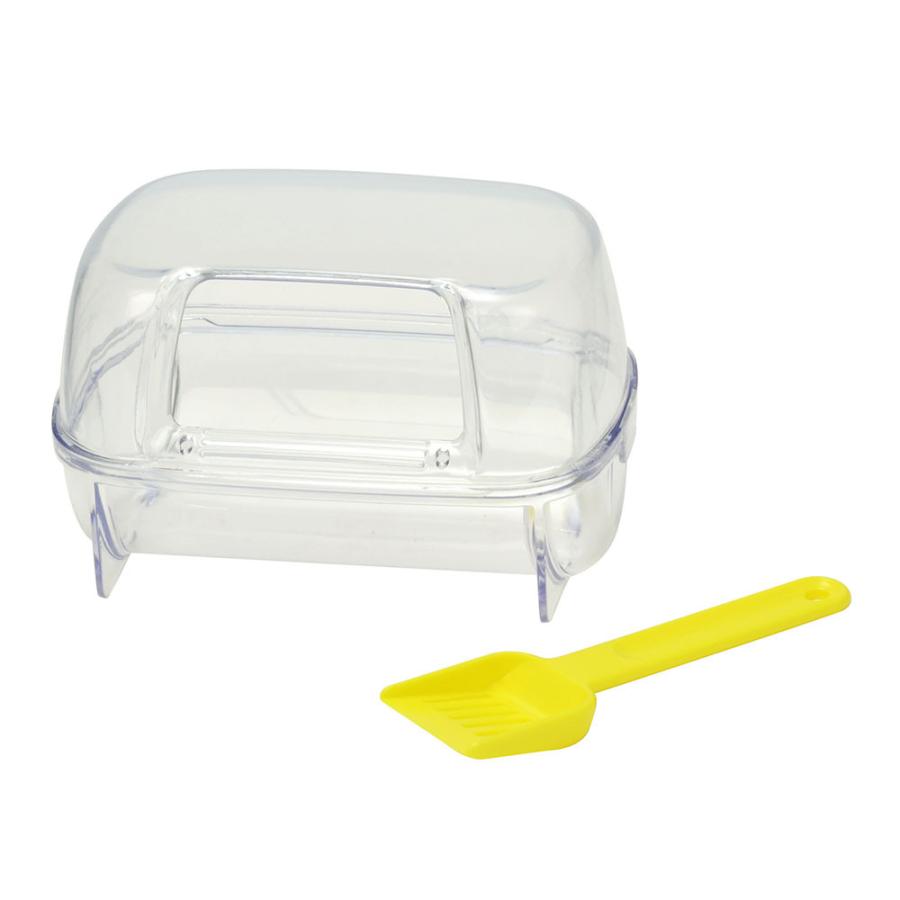 三晃商会　ハムスターのバスハウス　ワイド　ハムスター　ハウス　砂浴び　ストレス解消 |  | 01