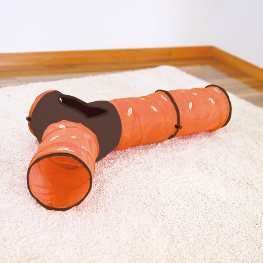 ドギーマンハヤシ　ペット遊宅うさぎのつなぎぴょんネル　コンパクト　収納　トンネル　うさぎ　ウサギ |  | 01