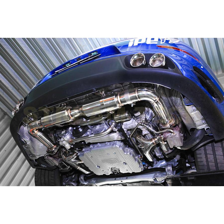 ポルシェ911マフラー iPE イノテック PORSCHE 991 ターボ S用 エキマニ ステンレス製