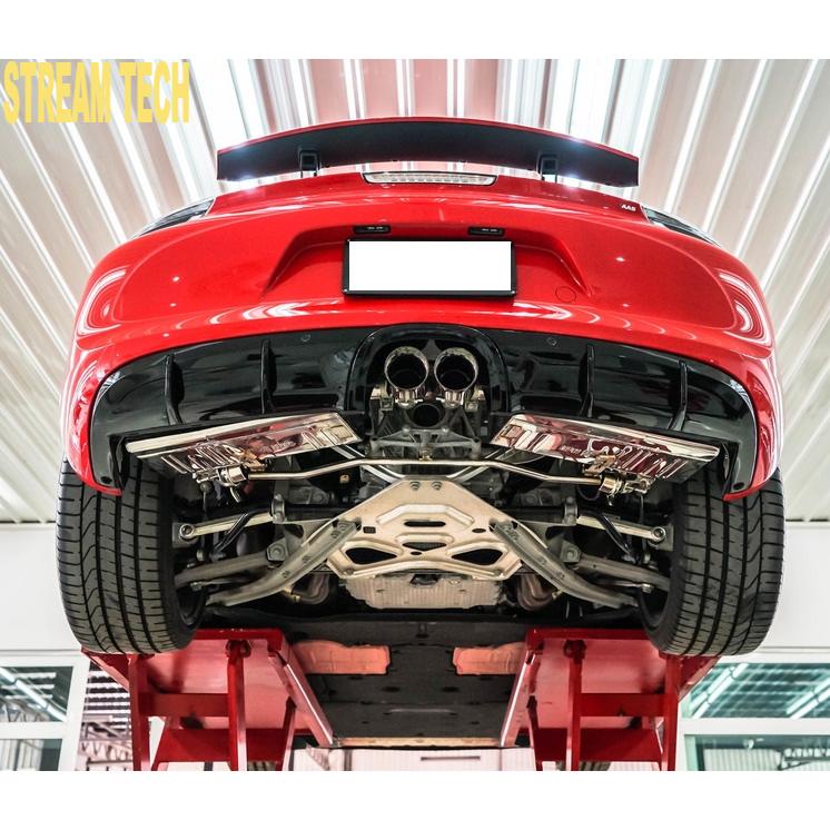 iPE イノテック PORSCHE 981 ボクスター ケイマン用 可変バルブ付き マフラー フルシステム ステンレス製 テールエンド ポルシェ Boxster Cayman | 