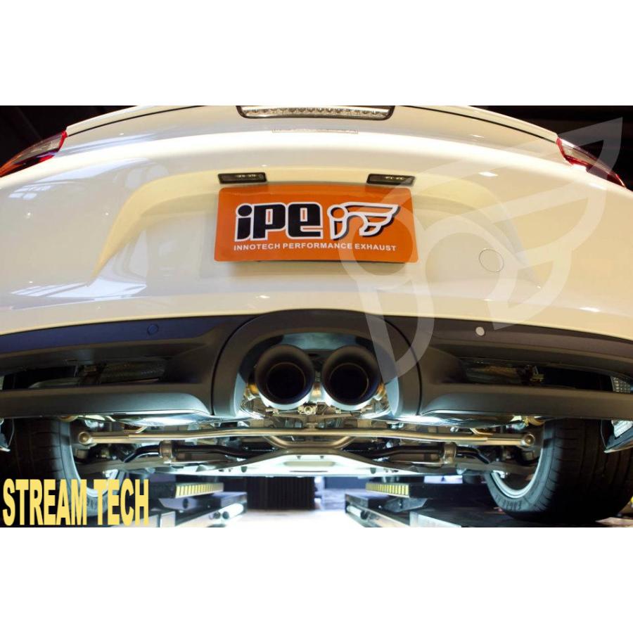 iPE イノテック PORSCHE 981 ボクスター ケイマン用 可変バルブ付き マフラー フルシステム ステンレス製 テールエンド ポルシェ Boxster Cayman |  | 13