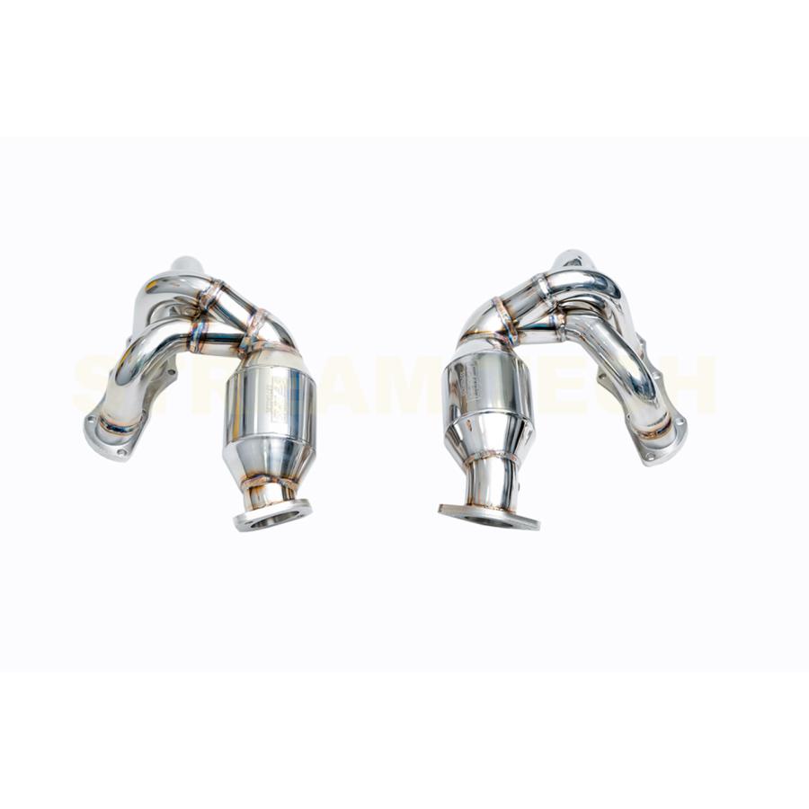 iPE イノテック PORSCHE 981 ボクスター ケイマン用 可変バルブ付き マフラー フルシステム ステンレス製 テールエンド ポルシェ Boxster Cayman |  | 06