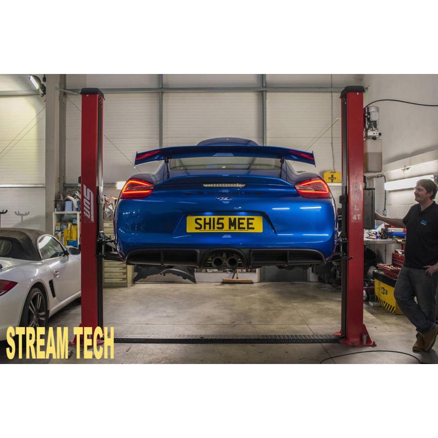 iPE イノテック PORSCHE 981 ケイマン GT4 ボクスター スパイダー用 エキマニ ステンレス製 触媒 キャタライザー ポルシェ Boxster Spyder Cayman | 