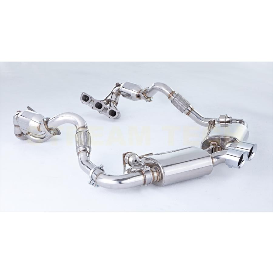 iPE イノテック PORSCHE 987 ボクスター ケイマン 後期用 可変バルブ マフラー フルシステム ステンレス製 テールエンド ポルシェ Boxster Cayman 987.2 |  | 06