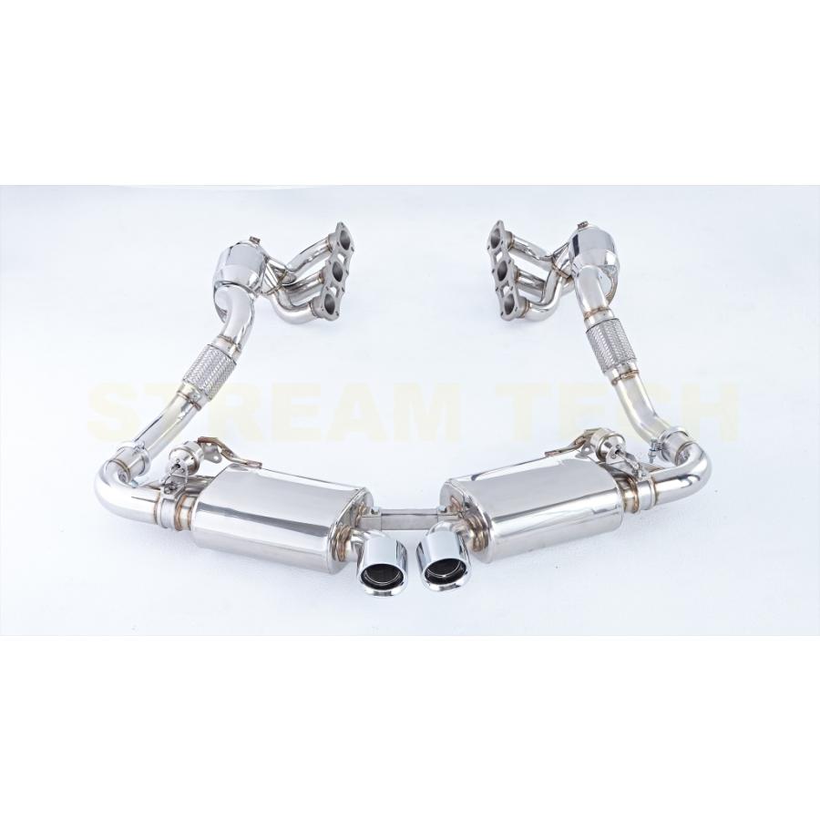 iPE イノテック PORSCHE 987 ボクスター ケイマン 後期用 可変バルブ マフラー フルシステム ステンレス製 テールエンド ポルシェ Boxster Cayman 987.2 |  | 07