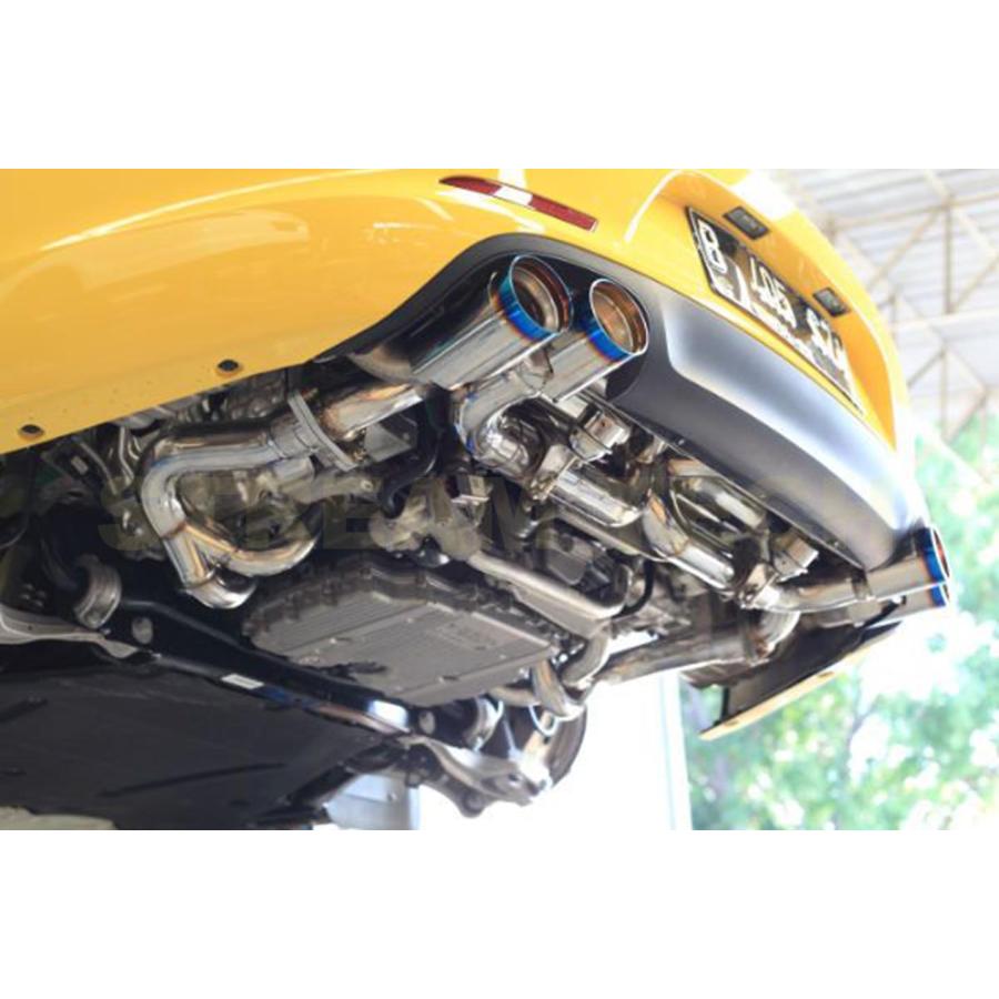 iPE イノテック PORSCHE 991 カレラ NA 前期用 可変バルブ マフラー Evolution Edition ステンレス製 テールエンド ポルシェ 911 991.1 Carrera S 4 4S GTS |  | 03