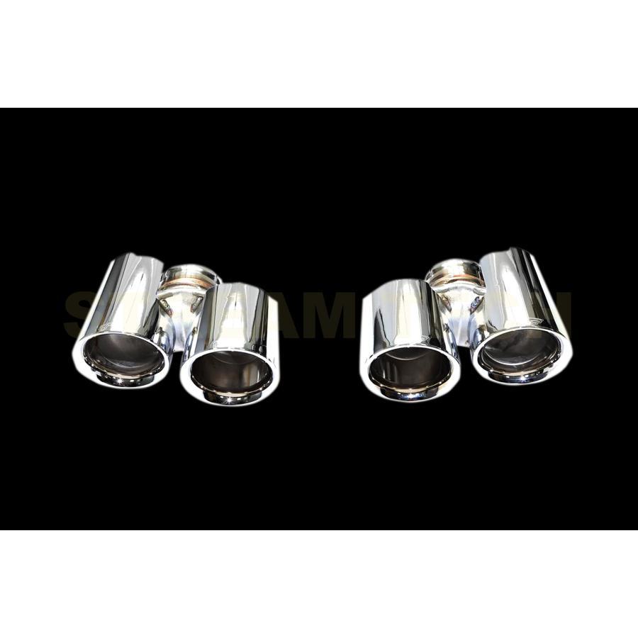 iPE イノテック PORSCHE 991 カレラ NA 前期用 可変バルブ マフラー Evolution Edition ステンレス製 テールエンド ポルシェ 911 991.1 Carrera S 4 4S GTS |  | 07