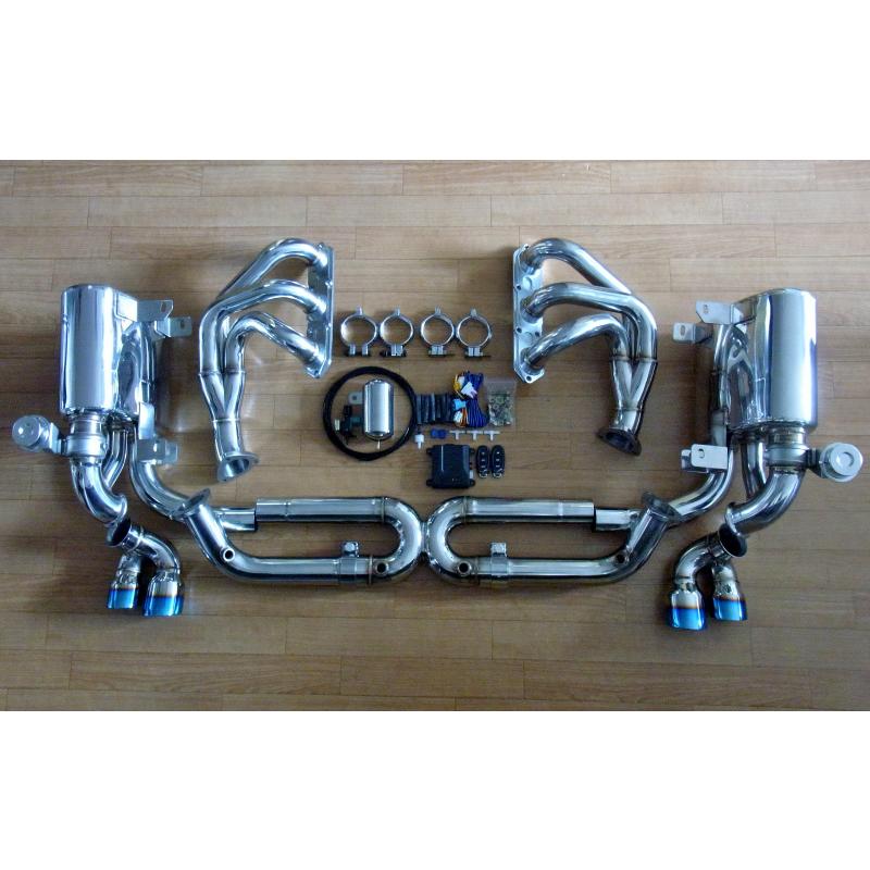 iPE イノテック PORSCHE 996 カレラ 前期 NA 3.4L用 可変バルブ マフラー フルシステム Carrera CarreraS Carrera4 Carrera4S ポルシェ 996.1 911 | 