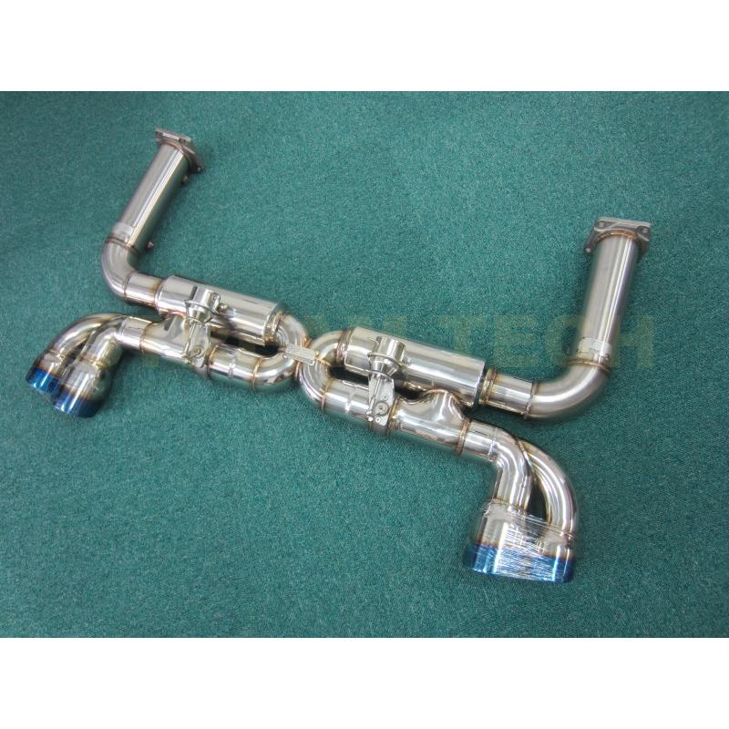 iPE イノテック PORSCHE 996 ターボ ターボ S用 可変バルブ マフラー ステンレス製 ポルシェ 911 Turbo Turbo S カブリオレ | 