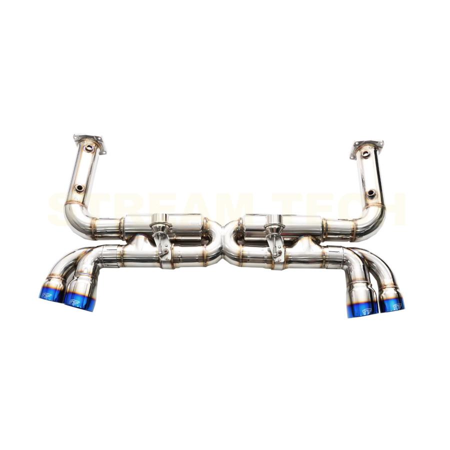 iPE イノテック PORSCHE 996 ターボ ターボ S用 可変バルブ マフラー ステンレス製 ポルシェ 911 Turbo Turbo S カブリオレ |  | 01