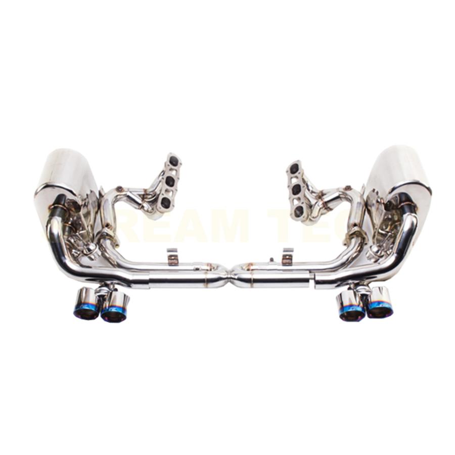 iPE イノテック PORSCHE 997 カレラ 後期 NA 3.6L 3.8L用 可変バルブ マフラー フルシステム ステンレス製 ポルシェ 997.2 911 Carrera S 4 4S GTS クーペ |  | 01