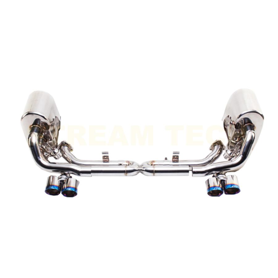 iPE イノテック PORSCHE 997 カレラ 後期 NA 3.6L 3.8L用 可変バルブ マフラー ステンレス製 ポルシェ 997.2 911 Carrera S 4 4S GTS クーペ |  | 03