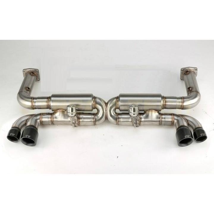 iPE イノテック PORSCHE 997 ターボ 前期用 可変バルブ マフラー ステンレス製 ダウンパイプ 触媒 テールエンド ポルシェ 911 997.1 Turbo Turbo S |  | 03