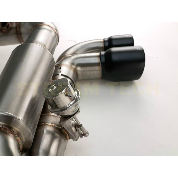 iPE イノテック PORSCHE 997 ターボ 前期用 可変バルブ マフラー ステンレス製 ダウンパイプ 触媒 テールエンド ポルシェ 911 997.1 Turbo Turbo S |  | 04