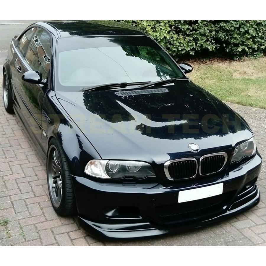 BMW E46 M3用 ACSタイプ カーボン フロントスポイラー 3ピース リップ