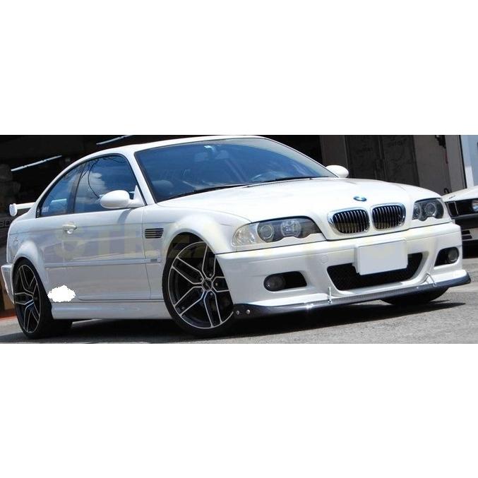 BMW E46 M3用 ACSタイプ カーボン フロントスポイラー 3ピース リップスポイラー フロントリップ バンパーリップ アンダーリップ カーボンリップ Mシリーズ 人気 |  | 01