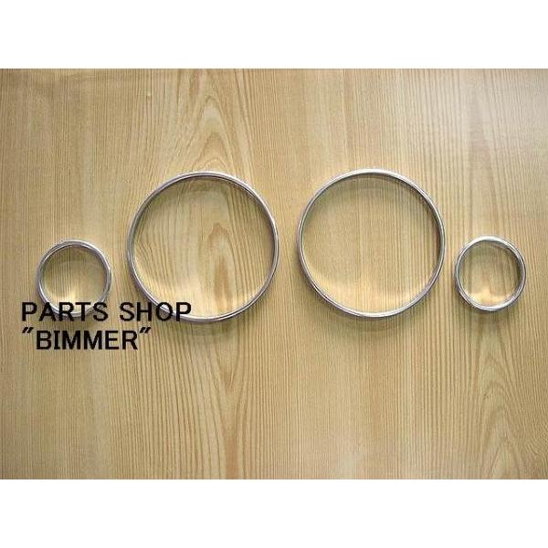 BMW E39 5シリーズ用 新型 クローム メーターリングセット |  | 01