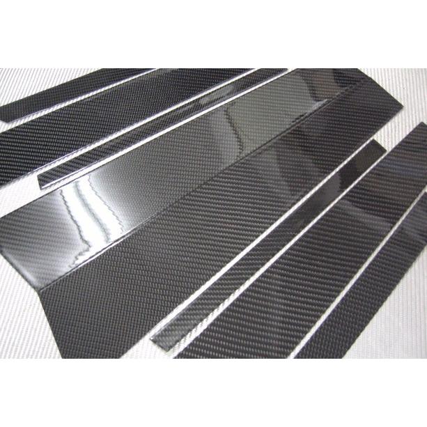 AUDI アウディ B8 A4 S4 セダン用 リアルカーボン ピラーパネル 6点セット ピラーガーニッシュ センターピラー サイドピラー ドアピラー Bピラー 綾織 8K 人気 |  | 04