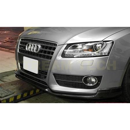 AUDI アウディ B8 8T A5 ノーマルモデル 前期用 カーボン フロントスポイラー リップスポイラー フロントリップ アンダーリップ カーボンリップ バンパーリップ | 