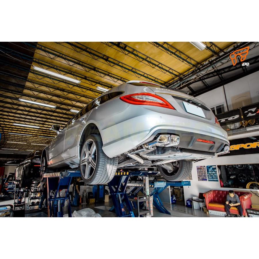 iPE イノテック BENZ W218 CLS63 AMG用 可変バルブ マフラー ステンレス製 テールエンド メルセデス ベンツ C218 X218 CLSクラス 4MATIC |  | 02