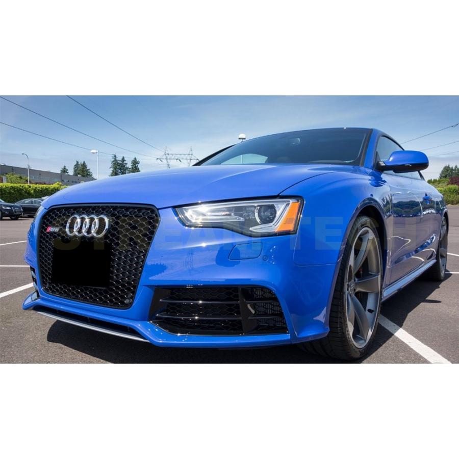 AUDI アウディ B8 8T A5 S5 後期用 RSルック フロントバンパー PPウレタン製 バンパー エアロパーツ フロントエアロ ボディキット フロントグリル 人気商品 |  | 01