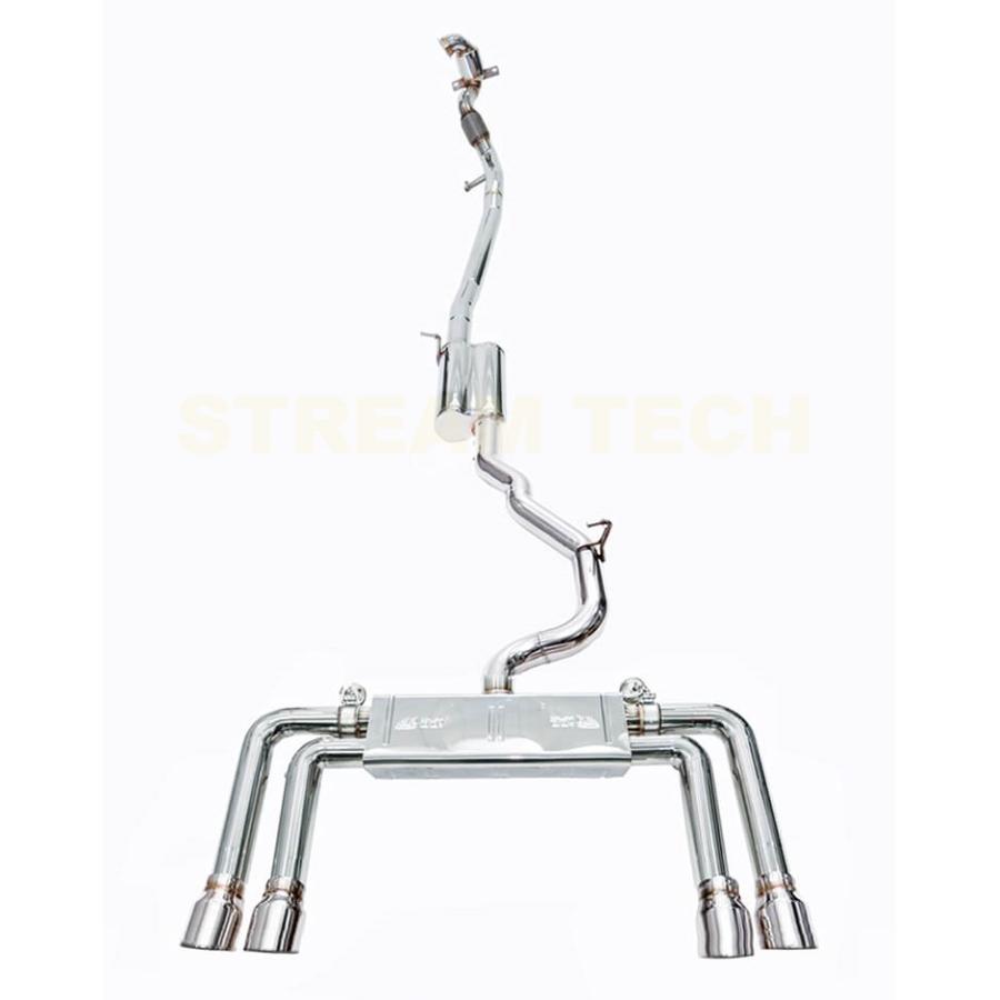 iPE イノテック AUDI 8V S3 2.0T用 可変バルブ マフラー フルシステム ステンレス製 テールエンド アウディ セダン スポーツバック |  | 06