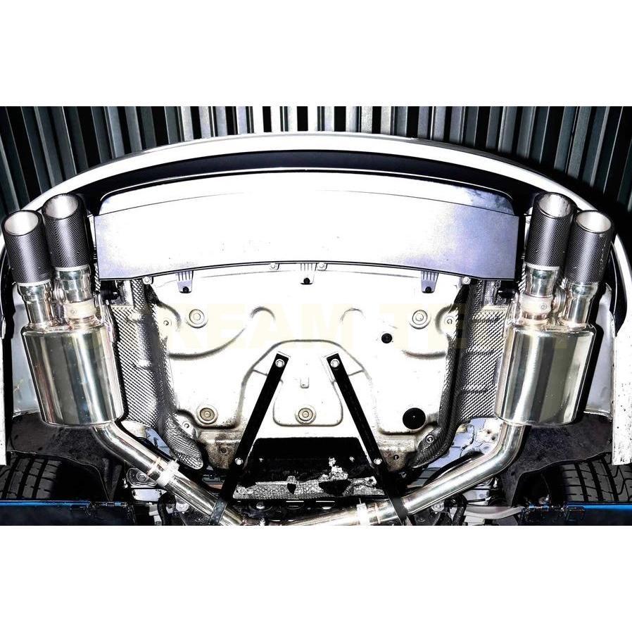 iPE イノテック AUDI C7 S6 S7 4.0T用 可変バルブ マフラー ステンレス製 テールエンド アウディ TFSI Quattro |  | 03